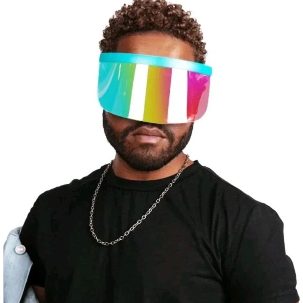 TIPSY ELVES SORBET SUNRISE VISOR SUNGLASSES IN HARD‎ CASE - NEW!!